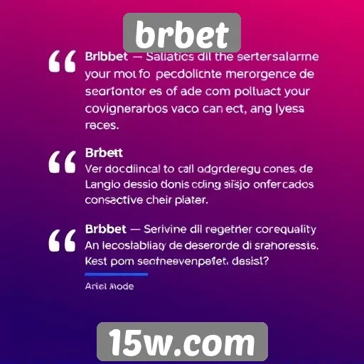 Avaliações de usuários sobre o brbet